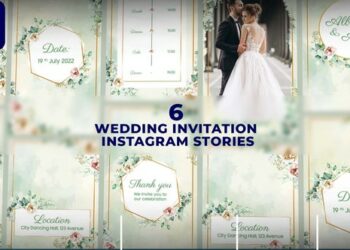 VideoHive Wedding Invitation Instagram Stories 47523284