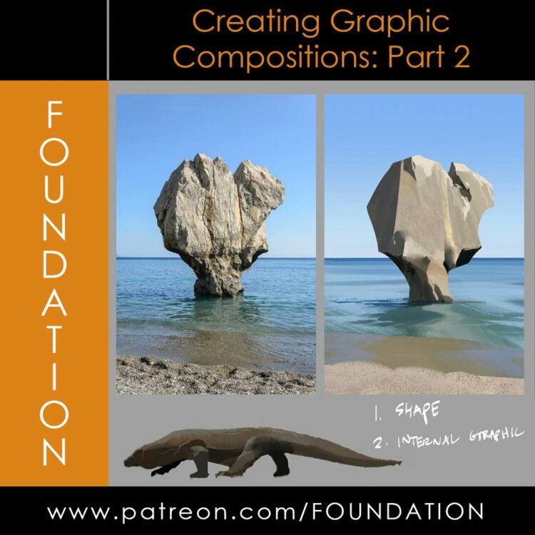 Gumroad – Foundation Patreon – Creating Graphic Compositions Part 1 and Part 2