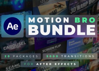 Motion Bro 4 Bundle for After Effects - 5000 Transitions