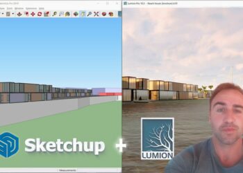SKETCHUP & LUMION. Look what you can do! By Manuel Pallarés, architect and graphic designer