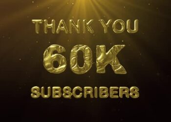 VideoHive 60K Subscribers Celebration Greeting 47552016