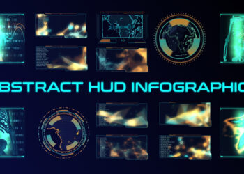 VideoHive Abstract HUD Infographics for Premiere Pro 47530299