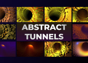 VideoHive Abstract Tunnels for Premiere Pro 47674358