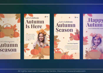 VideoHive Autumn season instagram stories MOGRT 47626810