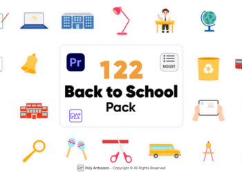 VideoHive Back to School Elements For Premiere Pro 47622619