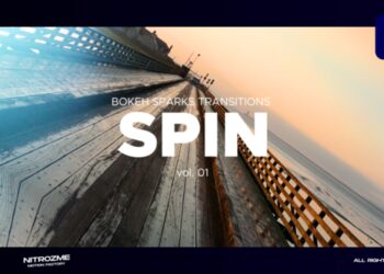 VideoHive Bokeh Spin Transitions Vol. 01 for Premiere Pro 47515603