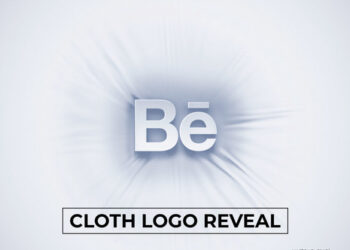 VideoHive Cloth Logo Reveal 47537809