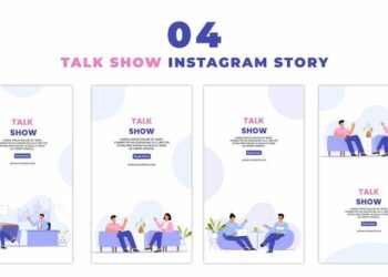 VideoHive Creative Talk Show Premium Vector Instagram Story 47453891