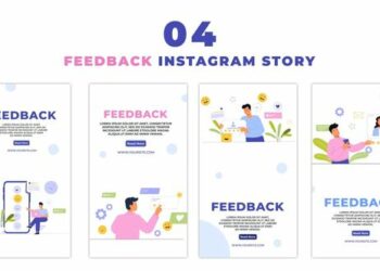 VideoHive Customer Feedback Premium Vector Instagram Story 47455012