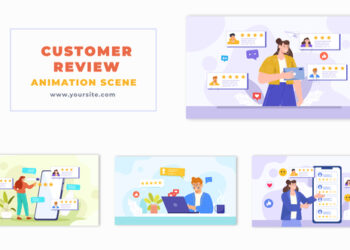 VideoHive Customer Review for Business Eye Catching Character Animation Scene 47495073