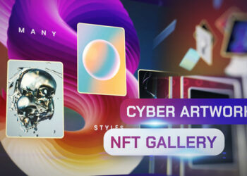 VideoHive Cyber Artwork NFT Gallery 47699582