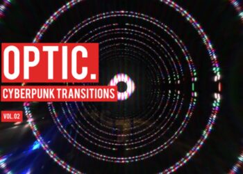 VideoHive Cyberpunk Optic Transitions Vol. 02 47700522