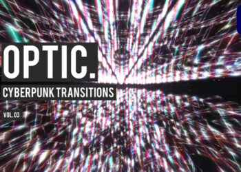 VideoHive Cyberpunk Optic Transitions for Premiere Pro Vol. 03 47728318