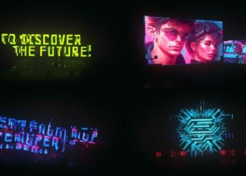 VideoHive Cyberpunk Promo Titles 47590348