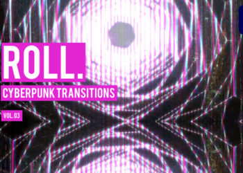 VideoHive Cyberpunk Roll Transitions for Premiere Pro Vol. 03 47728279