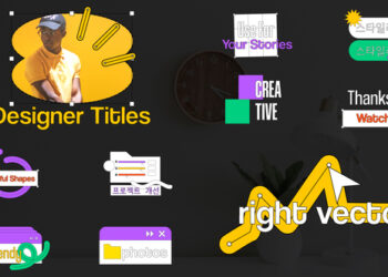 VideoHive Designer Titles for Premiere Pro 47136491