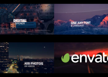 VideoHive Digital Opener for After Effects 47704597