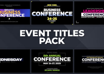 VideoHive Event Titles Pack 47027483