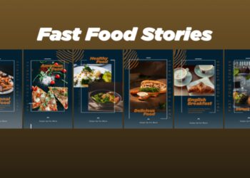 VideoHive Fast Food Stories 47054675