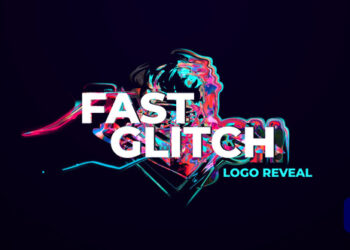 VideoHive Fast Glitch Logo Reveal 47395931