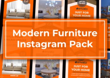 VideoHive Furniture Commercial Instagram Story Reel | MOGRT 47406581