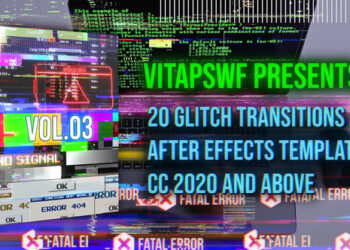 VideoHive Glitch Transitions Vol. 03 47707936
