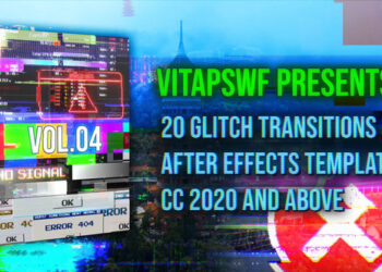 VideoHive Glitch Transitions Vol. 04 47707949