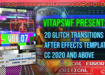 VideoHive Glitch Transitions Vol. 07 47708031
