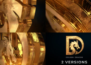 VideoHive Gold Logo Reveal 33121350