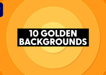 VideoHive Golden Backgrounds 47783108