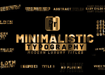 VideoHive Golden Titles 47660372