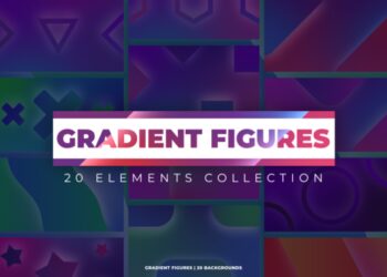 VideoHive Gradient Figures Backgrounds | Premiere Pro 47385500
