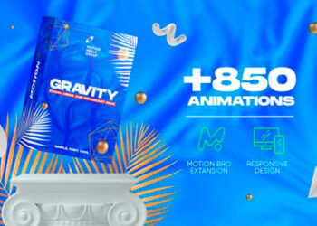 VideoHive Gravity | Social Media and Broadcast Pack 26414068
