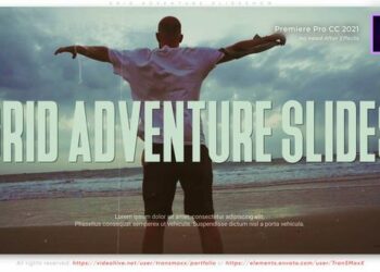 VideoHive Grid Adventure Slideshow 47519915