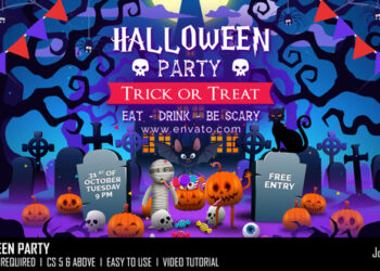 VideoHive Halloween Party 47645451