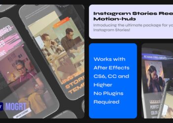 VideoHive Instagram stories - Insta Reel Tik-tok Stories Story Mogrt 47420551