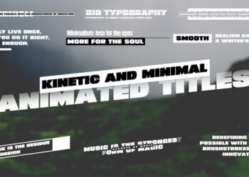 VideoHive Kinetic Animated Titles for Premiere Pro 47439151