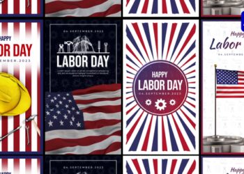 VideoHive Labor Day Stories Pack 47645202