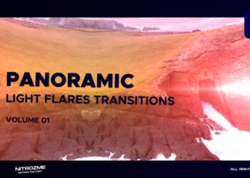 VideoHive Light Flares Panoramic Transitions Vol. 01 for Premiere Pro 47398356