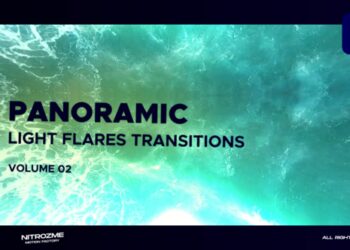 VideoHive Light Flares Panoramic Transitions Vol. 02 for Premiere Pro 47398364
