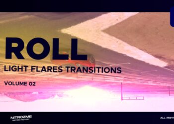 VideoHive Light Flares Roll Transitions Vol. 02 for Premiere Pro 47398425