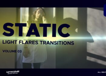 VideoHive Light Flares Transitions Vol. 03 for Premiere Pro 47398571