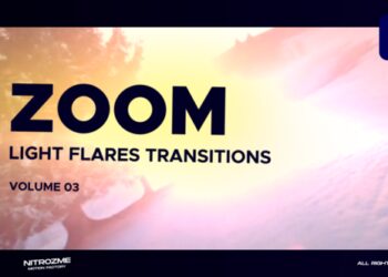 VideoHive Light Flares Zoom Transitions Vol. 03 for Premiere Pro 47398726