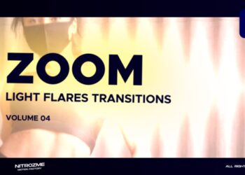 VideoHive Light Flares Zoom Transitions Vol. 04 for Premiere Pro 47398732