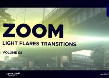 VideoHive Light Flares Zoom Transitions Vol. 05 for Premiere Pro 47398787