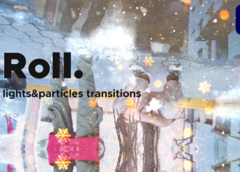 VideoHive Lights & Particles Roll Transitions for Premiere Pro Vol. 01 47411165
