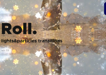 VideoHive Lights & Particles Roll Transitions for Premiere Pro Vol. 03 47411202