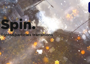 VideoHive Lights & Particles Spin Transitions for Premiere Pro Vol. 01 47411223
