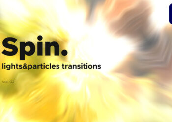 VideoHive Lights & Particles Spin Transitions for Premiere Pro Vol. 02 47411233