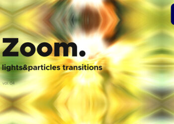 VideoHive Lights & Particles Zoom Transitions for Premiere Pro Vol. 04 47411316